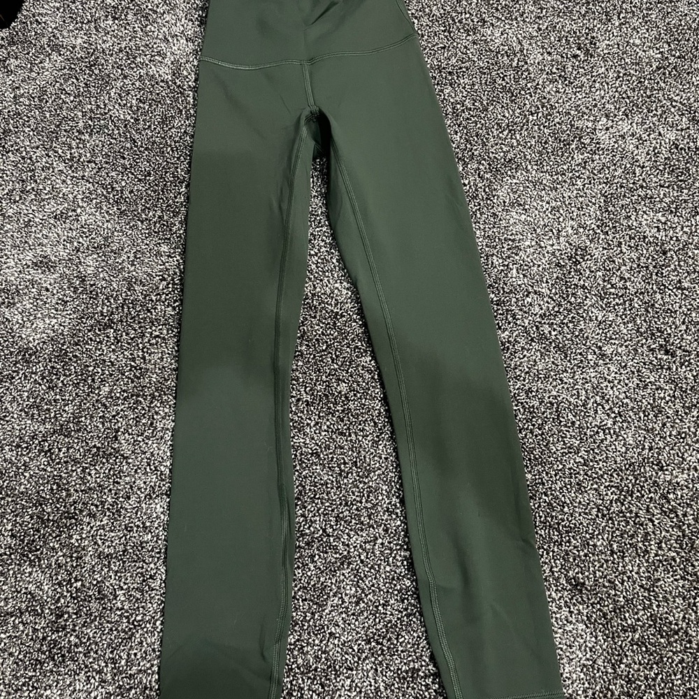 Lululemon Athletica Forest Green Leggings